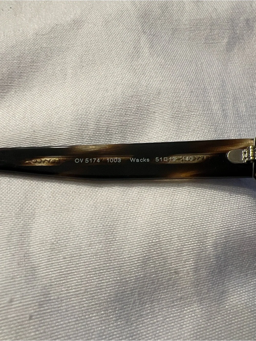 Authentic Oliver Peoples Wacks Frame